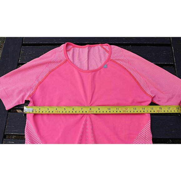 Sweaty Betty - Athlete Seamless Short Sleeve Cycling Top - Pink - Med - Picture 6 of 6